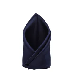 Van Heusen Men Navy Blue Solid Pocket Square-picture-18
