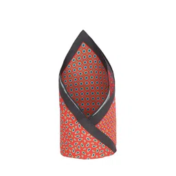 Peter England Men Orange Printed Pocket Squares-image-50