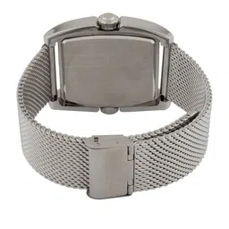 French Connection Men Skeleton Dial & Stainless Steel Bracelet Style Straps Analogue Watch FCM02SM image 3