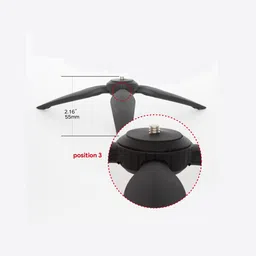 Arducam Tripod for Raspberry Pi HQ Camera, Variable Height Portable Camera Tripod Stand image 3