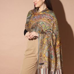 Pashmoda Women Paisley Printed Modal Stole-image-20