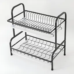 UMAI Black Multi-Utility 2-LayerBowl Organisers-image-19