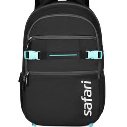 Safari Unisex Typography Backpack with Compression Straps-40