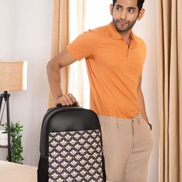 ZOUK Unisex Printed Statement Padded Straps Backpack - Up to 16 inch Laptop-51