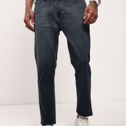 SHOWOFF Men Comfort Straight Fit Low-Rise Heavy Fade Acid Wash Stretchable Jeans-picture-17