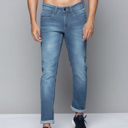 Flying Machine Men Blue Jackson Skinny Fit Low-Rise Light Fade Stretchable Jeans-image-89