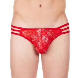 La Intimo Men Triple Lace G-String-21