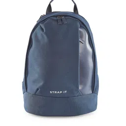 STRAP IT Contrast Detail Backpack with Reflective Strip-58