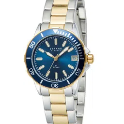 STRAND BY OBAKU Women Brass Dial & Stainless Steel Straps Analogue Watch S744LDFLSF-image-8