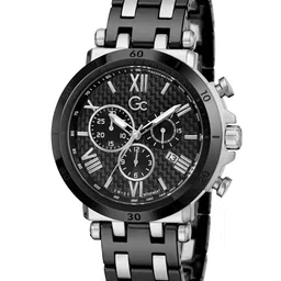 GC Men Printed Dial & Stainless Steel Bracelet Style Straps Analogue Watch Y44008G2MF-image-5