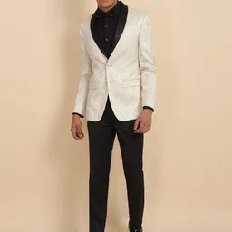 Allen Solly Slim-Fit Single-Breasted Two Piece Suit-54