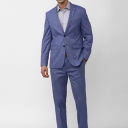 Peter England Single-Breasted Two-Piece Formal Suit-image-14