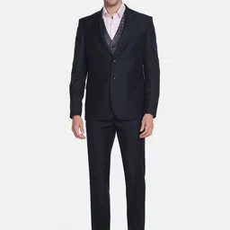 Arrow Men Single Breasted Slim Fit 3-Peice Formal Suit-image-93