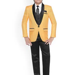BAESD Boys 5 Pieces Single-Breasted Party Suit-image-88