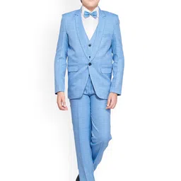 BAESD Boys 4 Pieces Single-breasted Party Suit Set-image-71