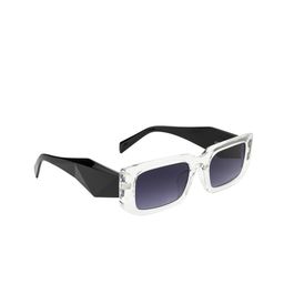 DressBerry Women Transparent Lens Rectangle Sunglasses With UV Protected Lens DB-JL9280-C7-43