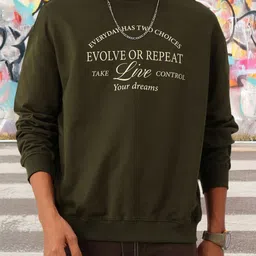 Kook N Keech Street Cool Printed Cotton Terry Relaxed Fit Sweatshirt-image-98