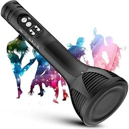 Toy Buy WS-1698 Handheld Wireless' Microphone ;Mic with Audio Recording Bluetooth Speaker [Multicolor ]_58 image 2