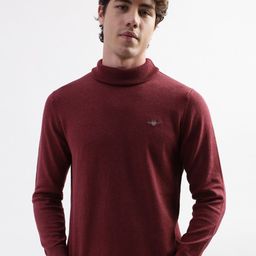 GANT Turtle Neck Knitted Cotton Pullover-picture-32