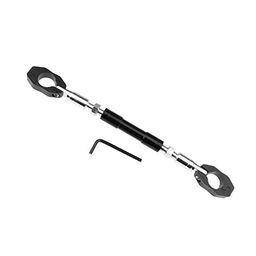 Gear Up Universal Adjustable Motorcycle Handlebar/Handle Rod Cross Bar for RE Bullet 350 (Black) image 3