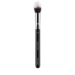Miss Claire Chrome Tapered Powder Brush - M8 Black & Silver Toned-13