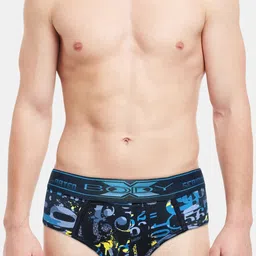 BODYX Men Printed Low-Rise Basic Briefs BX01B-PRINT-11-S-picture-27