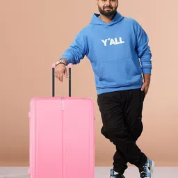Nasher Miles The Line 360-Degree Rotation Hard-Sided Large Trolley Suitcase- 75cm-image-77