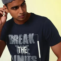 HRX by Hrithik Roshan Typography Printed T-shirt-image-25