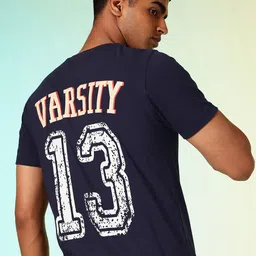 HRX by Hrithik Roshan Men Lifestyle Typography Printed Pure Cotton T-shirt-image-84
