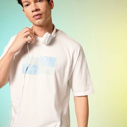 HRX by Hrithik Roshan Men Brand Logo Printed Pure Cotton T-shirt-picture-45