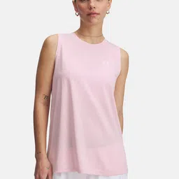 UNDER ARMOUR Brand Logo Detail Twist Effect Loose Fit Tech Training T-shirt-image-78