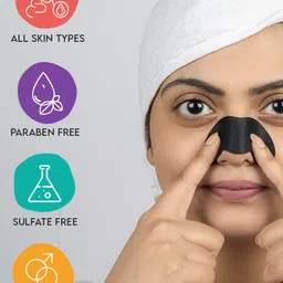 PEESAFE Set of 3 FURR Charcoal Nose Strips with Aloe Vera & Tea Tree - 3 Strips Each image 4