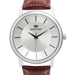 MONT NEO Men Leather Textured Straps Analogue Watch 8003T-L1103-image-50