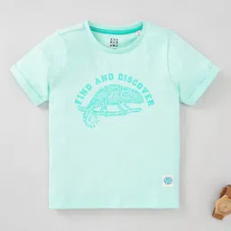 Ed-a-Mamma Boys Typography Printed Cotton T-shirt-image-27