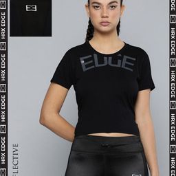 HRX By Hrithik Roshan EDGE Women Rapid-Dry Textured T-Shirt-image-40