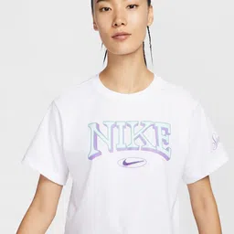 Nike Sportswear Women's Loose Short-Sleeve Cropped T-Shirt-picture-44