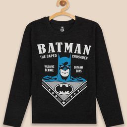 Kids Ville Boys Batman Printed T-shirt-46