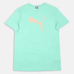 Puma Boys Printed Cotton Regular Fit T-shirt-image-45