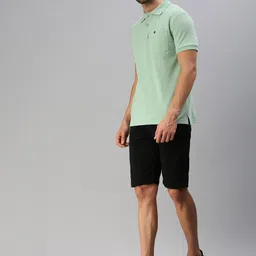 ONN Men Green Polo Collar T-shirt-image-90