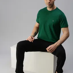 ONN Men Green T-shirt Plus Size-image-57