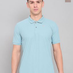 Technosport Men Pack Of 2 Polo Collar Solid T-shirts-image-28