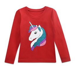 A T U N Girls Red Printed Applique T-shirt-image-35