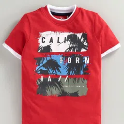 JusCubs Boys Printed Cotton T-shirt-image-87