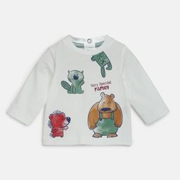 Chicco Boys Graphic Printed Regular Fit Cotton T-shirt-image-47