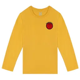 BAESD Boys Typography Printed Round Neck Long Sleeves Cotton T-shirt-image-96