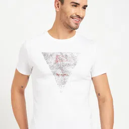 CAMLA Graphic Printed Regular Fit Cotton T-shirt-picture-17
