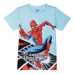 Marvel by Wear Your Mind Boys Blue Spiderman Printed T-shirt-image-66