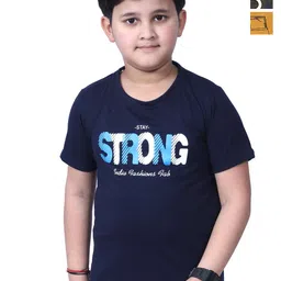 BAESD Boys Typography 3 Pcs Printed Round Neck Cotton T-shirt-image-82