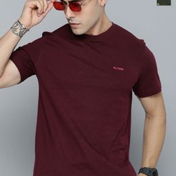 The Roadster Life Co. Men Pack Of 2 Round Neck Solid Cotton T-shirt-image-51