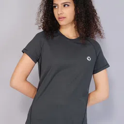Technosport Women Antimicrobial Raglan Sleeves Active T-shirt-image-89